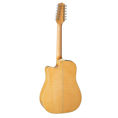 Takamine GD74CE-12U NAT Dreadnought Cutaway 12 Telli Elektro Akustik Gitar